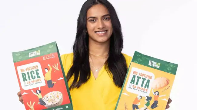 PV Sindhu invests in biofortified staples brand Better Nutrition